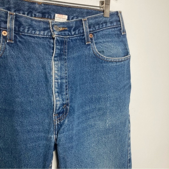 Vintage Levi’s 505 Jeans regular fit straight leg size 36 x 30 - Picture 2 of 10